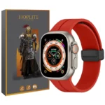 بند هاپلایت مدل Magnetic-ORG-HL مناسب برای ساعت هوشمند ویرفیت HK8 pro max / HK9 Ultra 2 / T900 Ultra