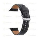 بند آلتیمیت شیلد مدل Leather SM BK مناسب برای اپل واچ 45 میلی متری سری 8 - Image 12