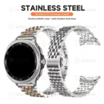 بند آلتیمیت شیلد مدل 7Row SLV 2C NV8 مناسب برای ساعت هوشمند سامسونگ Galaxy Watch 8 40mm / Galaxy Watch 8 44mm / Galaxy Watch 8 Classic 46mm - Image 4