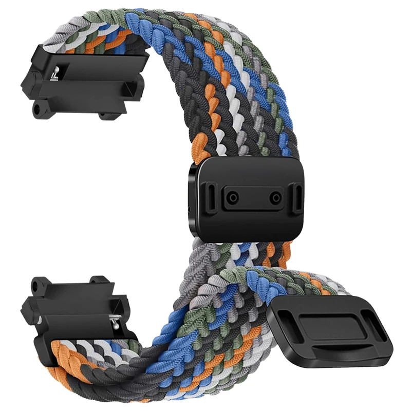 d9a96a92d81e2b9afb112add82dd6d0cc587ace6_1756563522.webp بند اسپریگ مدل Braided solo Magnet TRX مناسب برای ساعت هوشمند امیزفیت Trex 2 47mm - Image 1