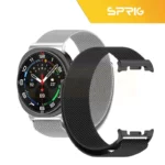 بند اسپریگ مدل Milanese GuardGS مناسب برای ساعت هوشمند سامسونگ Galaxy Watch 8 Classic 46mm به همراه کاور - Image 6