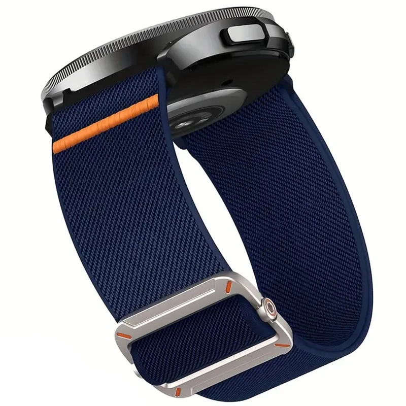 dcd1b2b2642eb47b4e555d02fb2c500576b9ffbf_1754390133.webp بند اسپریگ مدل Fabric Elastic مناسب برای ساعت هوشمند سامسونگ Galaxy Watch 7 44mm - Image 1