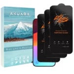 محافظ صفحه نمایش آکوآرا مدل AKU as3 مناسب برای گوشی موبایل اپل iPhone 16e / 13 بسته سه عددی