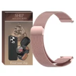 بند شیپ مدل Milanese SH مناسب برای ساعت هوشمند سامسونگ Galaxy Watch 7 44mm / Galaxy Watch 7 40mm / Galaxy Watch FE