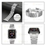 بند آلتیمیت شیلد مدل 7Bead SLV 2C مناسب برای اپل واچ 46 میلی متری سری 11 - Image 4