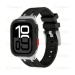 بند آلتیمیت شیلد مدل Stylish Rugged مناسب برای اپل واچ 44 میلی متری سری SE به همراه کاور - Image 2