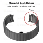 بند آلتیمیت شیلد مدل Swatch Link BTN مناسب برای ساعت هوشمند سامسونگ Galaxy Watch 5 40mm / Watch 5 44mm / Watch 5 Pro 45mm - Image 7