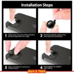 محافظ لنز دوربین هارد اند تیک مدل Ring Metal مناسب برای گوشی موبایل اپل Iphone 13 / 13 Mini - Image 5