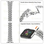 بند آلتیمیت شیلد مدل 7Bead SLV 2C مناسب برای اپل واچ 46 میلی متری سری 11 - Image 3