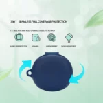 کاور آکوآرا مدل Silicone مناسب برای کیس هدفون بیسیم کیو سی وای T13 ANC 2 - Image 6