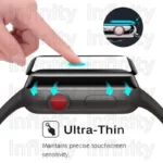 محافظ صفحه نمایش نانو اینفینیتی مدل PMA-IN مناسب برای اپل واچ Series SE 2022 Aluminum Case 40mm / SE 2021 Aluminum Case 40mm / Series 5 40mm / Series 6 40mm / Series 4 40mm - Image 4