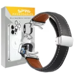 بند اسپریگ مدل Leather Mag ORG مناسب برای ساعت هوشمند سامسونگ  Galaxy Watch 4 40mm/4 44mm/5 40mm/5 44mm - Image 12