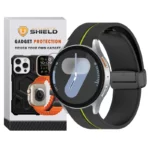 بند آلتیمیت شیلد مدل Green Line مناسب برای ساعت هوشمند سامسونگ Galaxy Watch 6 Classic 47mm