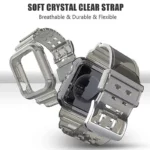 بند هاپلایت مدل Transparent Shock HL مناسب برای اپل واچ سری 7/8/9 سایز 45 میلی متری - Image 15