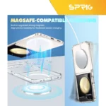 کاور اسپریگ مدل Clear Magsafe مناسب برای گوشی موبایل سامسونگ Galaxy Z Flip 7 - Image 7