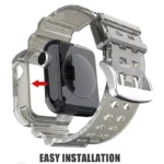 بند هاپلایت مدل Transparent Shock HL مناسب برای اپل واچ سری 7/8/9 سایز 41 میلی متری - Image 13