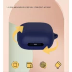 کاور آکوآرا مدل Silicone مناسب برای کیس هدفون بیسیم انکر Soundcore C40i - Image 3