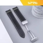 بند اسپریگ مدل Leather Mag-BK ORG مناسب برای ساعت هوشمند سامسونگ Galaxy Watch 4 40mm/4 44mm/5 40mm/5 44mm - Image 10