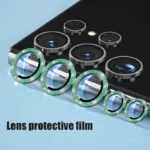 محافظ لنز دوربین رینگی هاپلایت مدل Glittery HL مناسب برای گوشی موبایل سامسونگ Galaxy S24 Ultra - Image 6