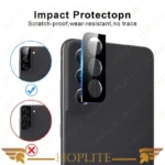 محافظ لنز دوربین هاپلایت مدل 3D-HL مناسب برای گوشی موبایل سامسونگ Galaxy S21 Plus - Image 4