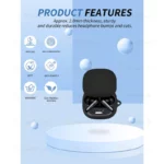 کاور آلتیمیت شیلد مدل Silicone UL مناسب برای کیس هدفون بی‌سیم انکر Soundcore Liberty 5 - Image 9