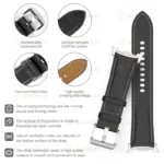 بند آلتیمیت شیلد مدل Leather SM NV8 SL مناسب برای ساعت هوشمند سامسونگ Galaxy Watch 8 40mm - Image 6