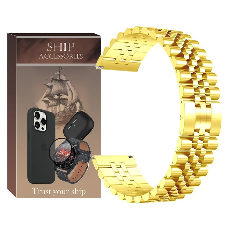 f10ffd1ec274ce2f7175b361447f29b7b01d671b_1721721129.webp بند شیپ مدل RLX SH مناسب برای ساعت هوشمند سامسونگ Galaxy Watch FE - Image 1