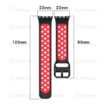 بند آلتیمیت شیلد مدل Nk Silic Dulc مناسب برای ساعت هوشمند سامسونگ Galaxy FIT 3 30mm - Image 5