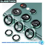محافظ لنز دوربین گلستیک مدل Ring Metal مناسب برای گوشی موبایل سامسونگ Galaxy S22 Ultra - Image 6