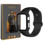 بند هاپلایت مدل Soft-Guard-HL مناسب برای اپل واچ Series SE 2022 Aluminum Case 40mm / SE 2021 Aluminum Case 40mm / Series 5 40mm / Series 6 40mm / Series 4 40mm به همراه کاور