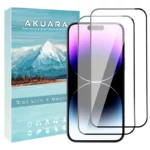 محافظ صفحه نمایش آکوآرا مدل AKU fl2 مناسب برای گوشی موبایل اپل iPhone 16e بسته دو عددی
