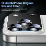 محافظ لنز دوربین فلزی آکوآرا مدل All-Round Protection مناسب برای گوشی موبایل اپل iPhone 17 Pro Max - Image 11