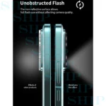 محافظ لنز دوربین شیپ مدل 3D-SH مناسب برای گوشی موبایل شیائومی Poco X6 Pro - Image 6