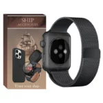 بند شیپ مدل Milanese SH مناسب برای اپل واچ سری 10 سایز 46 میلی متری