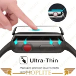 محافظ صفحه نمایش نانو هاپلایت مدل PMA-HL مناسب برای اپل واچ سری 7/8/9 سایز 45 میلی متری - Image 4