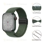 بند آلتیمیت شیلد مدل Braided Magsolo مناسب برای اپل واچ 44/45 میلی متری سری 4/5/6/7/8/SE - Image 5