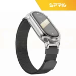 بند اسپریگ مدل Milanese Clear Guard مناسب برای ساعت هوشمند شیائومی Mi band 10 12mm - Image 3