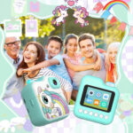 دوربین عکاسی چاپ سریع کودکان مدل Unicorn Q6 - Image 7