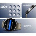 ساعت هوشمند 46 میلی متری گلوریمی مدل Loop با بند سیلیکونی - Image 10