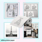 پرینتر حرارتی قابل حمل بلوتوثی Portable Mini Printer - Image 8